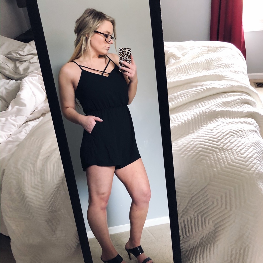 EUC Lush Romper